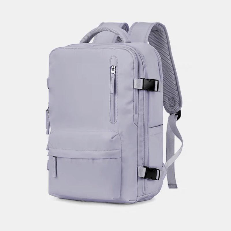 Prêt pour l'aventure | Sac à dos de randonnée pour femme avec port de chargement USB | Design spacieux et imperméable pour les voyages et les activités de plein air