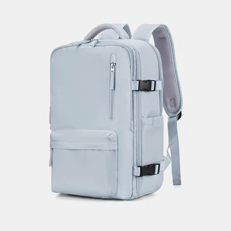 Prêt pour l'aventure | Sac à dos de randonnée pour femme avec port de chargement USB | Design spacieux et imperméable pour les voyages et les activités de plein air