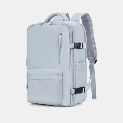 Prêt pour l'aventure | Sac à dos de randonnée pour femme avec port de chargement USB | Design spacieux et imperméable pour les voyages et les activités de plein air
