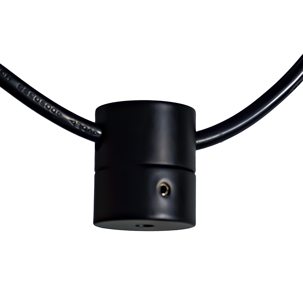 Ceiling Pendant Light Fixture with Adjustable Heads and Cable, 10W LED Dimmable Hanging Lamp, Black Aluminum Modern Lighting for Kitchen Isl