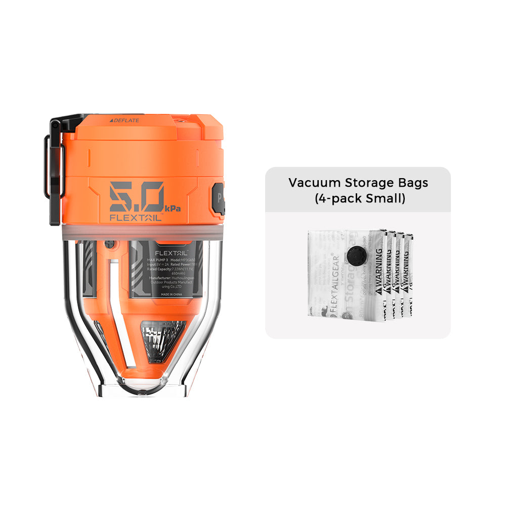 AirBlaze Pro Pump | Compact Inflatable Pump with LED Lantern | Lightweight Outdoor Companion