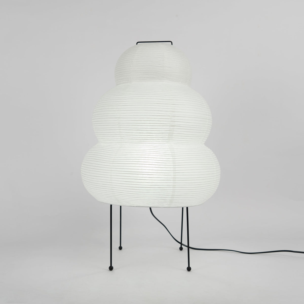 Handcrafted Paper Shade Desk Lamp 17 Inch White Soft Glow Accent Light E26 E27 Base for Bedroom Office Living Room Nightstand Reading Corner