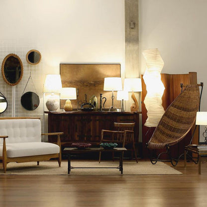 Japanese-Inspired Paper Floor Lamp White Mulberry Shade Tall Standing Light for Living Room Bedroom Reading Nook Sculptural Accent