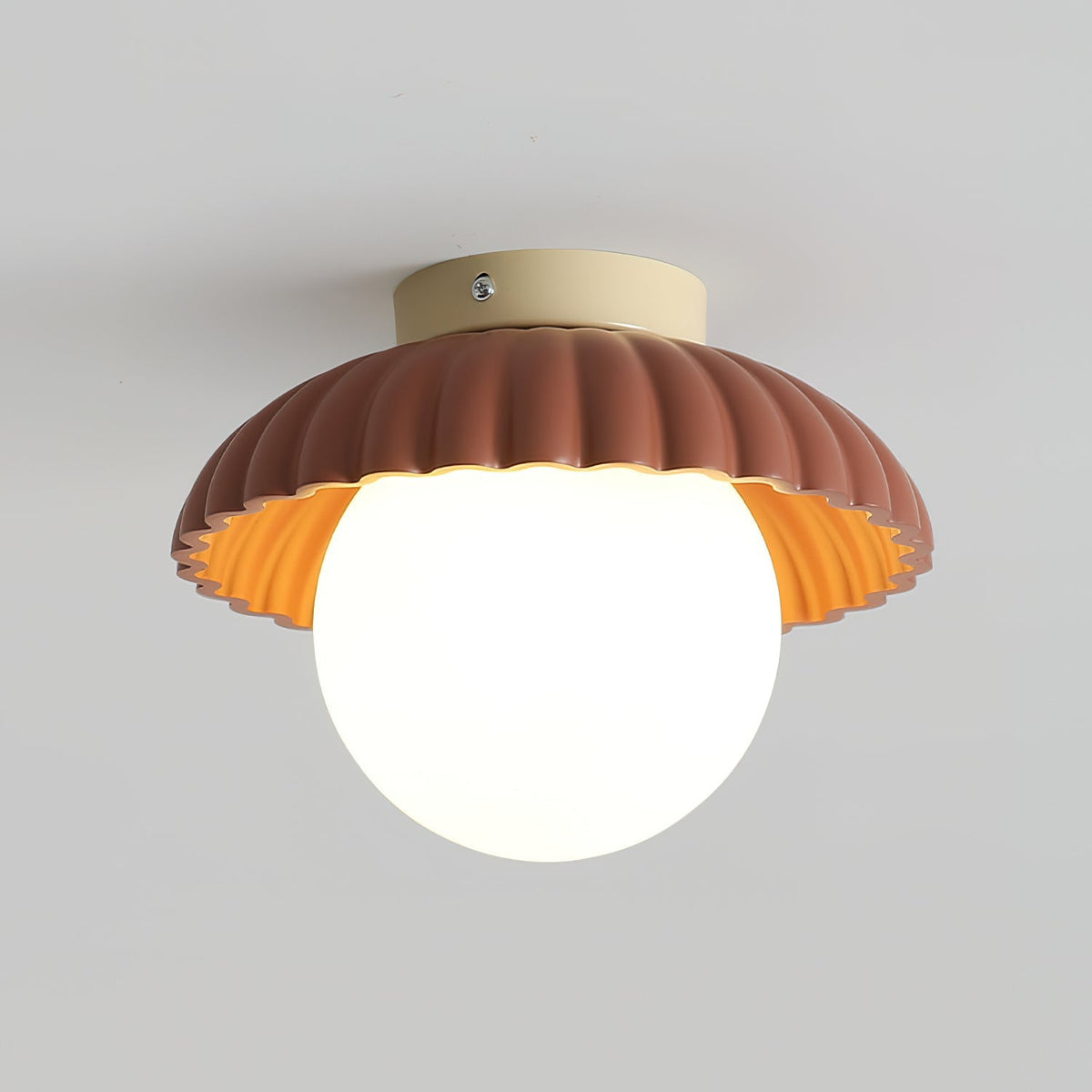 Adjustable Metal Flush Mount Ceiling Light 9.8 in Diameter Multi-Directional Indoor Lamp for Living Room Bedroom Hallway Kitchen Bathroom Lo