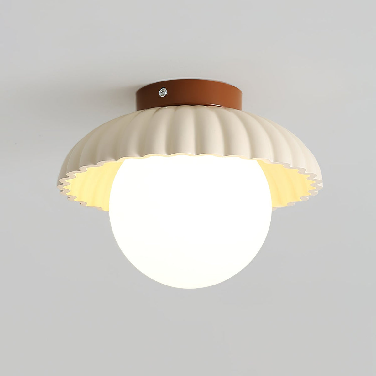 Adjustable Metal Flush Mount Ceiling Light 9.8 in Diameter Multi-Directional Indoor Lamp for Living Room Bedroom Hallway Kitchen Bathroom Lo