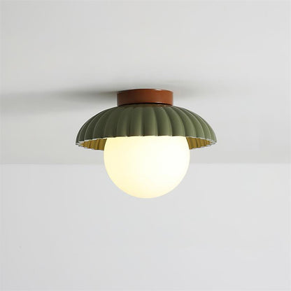 Adjustable Metal Flush Mount Ceiling Light 9.8 in Diameter Multi-Directional Indoor Lamp for Living Room Bedroom Hallway Kitchen Bathroom Lo