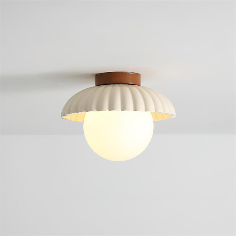 Adjustable Metal Flush Mount Ceiling Light 9.8 in Diameter Multi-Directional Indoor Lamp for Living Room Bedroom Hallway Kitchen Bathroom Lo
