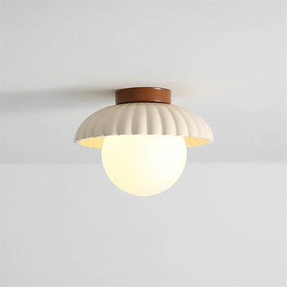 Adjustable Metal Flush Mount Ceiling Light 9.8 in Diameter Multi-Directional Indoor Lamp for Living Room Bedroom Hallway Kitchen Bathroom Lo
