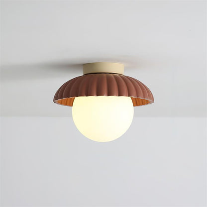 Adjustable Metal Flush Mount Ceiling Light 9.8 in Diameter Multi-Directional Indoor Lamp for Living Room Bedroom Hallway Kitchen Bathroom Lo