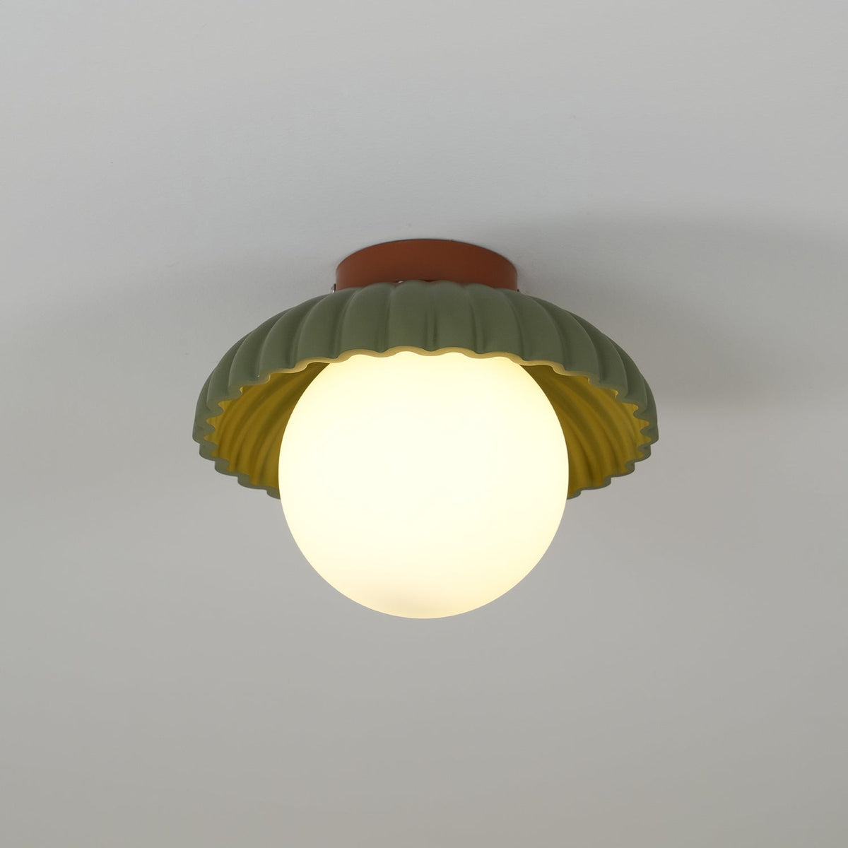 Adjustable Metal Flush Mount Ceiling Light 9.8 in Diameter Multi-Directional Indoor Lamp for Living Room Bedroom Hallway Kitchen Bathroom Lo