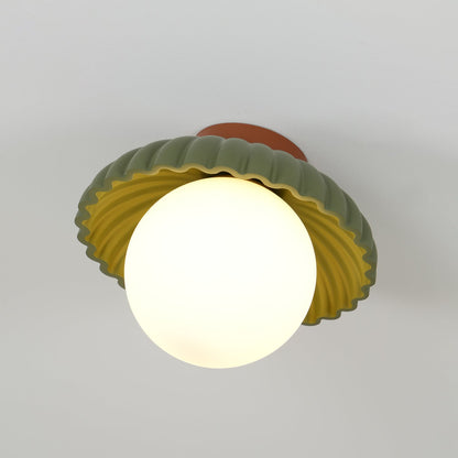 Adjustable Metal Flush Mount Ceiling Light 9.8 in Diameter Multi-Directional Indoor Lamp for Living Room Bedroom Hallway Kitchen Bathroom Lo