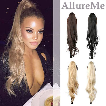 Clip-In Ponytail Hair Extension with Volume Boost – Secure All-Day Hold, Multiple Shades Available