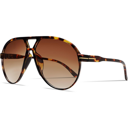 Classic Square Aviator Sunglasses with UV400 Protection – Lightweight Fashion Shades for Men & Women – All-Day Comfort Eyewear