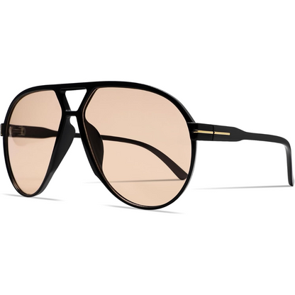 Classic Square Aviator Sunglasses with UV400 Protection – Lightweight Fashion Shades for Men & Women – All-Day Comfort Eyewear