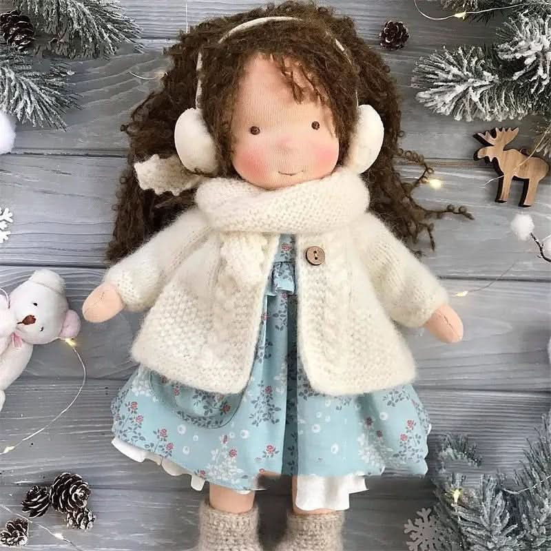 DREAMDOLL – Handmade Waldorf Doll Soft Cotton Kids Toy Set