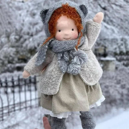 DREAMDOLL – Handmade Waldorf Doll Soft Cotton Kids Toy Set