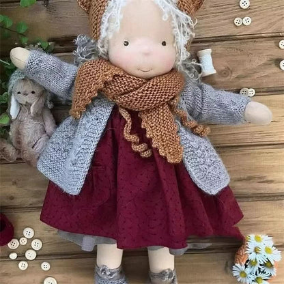 DREAMDOLL – Handmade Waldorf Doll Soft Cotton Kids Toy Set