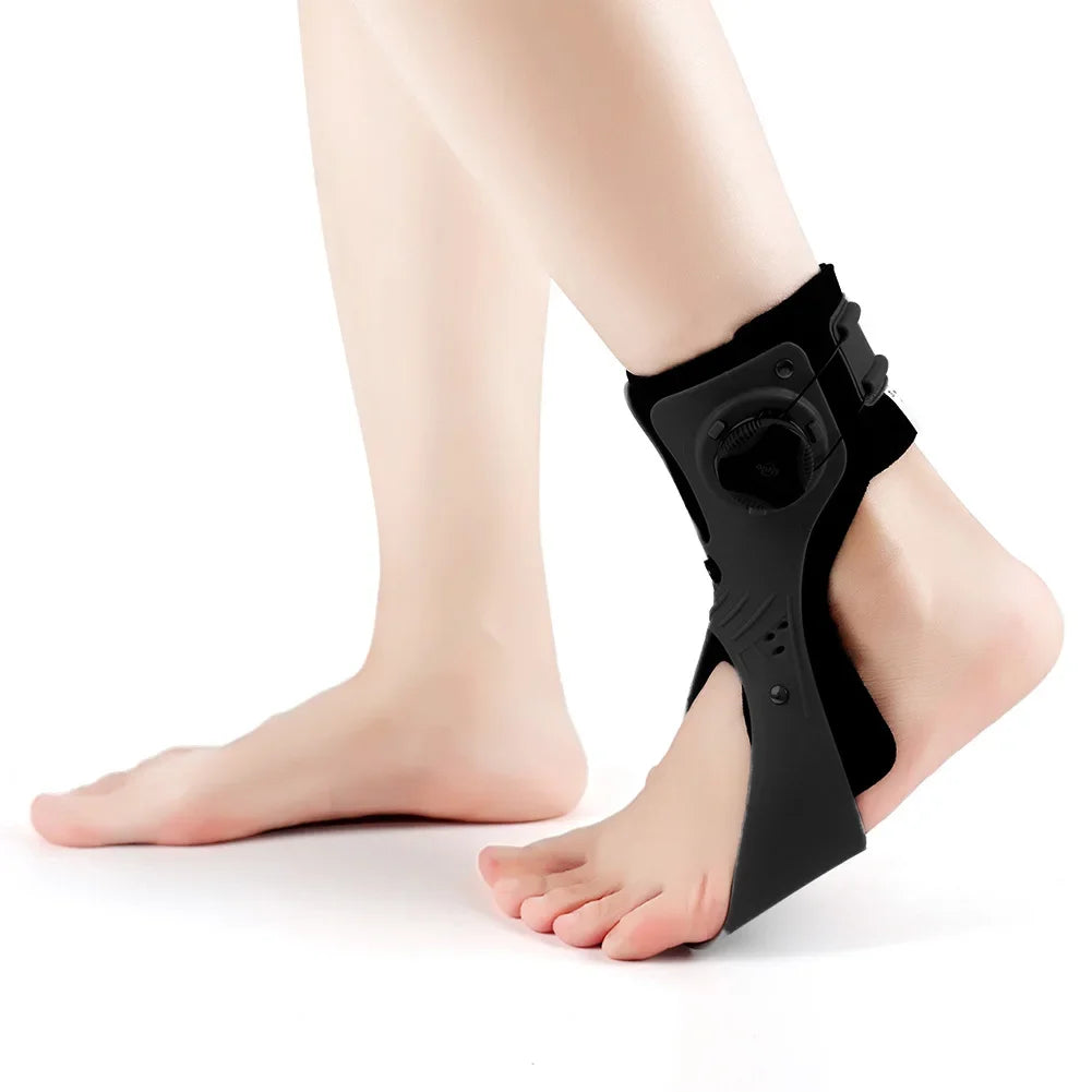 Ankle Brace for Foot Drop, Adjustable Ankle Support Brace with Buckle Closure, Lightweight Ankle Stabilizer for Walking