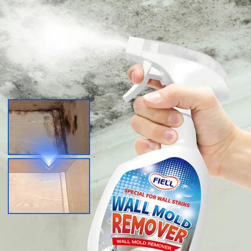 Mold Remover Spray for Walls, Tile Grout & Wood – Fast-Acting Odor Eliminator for Bathrooms, Basements & Kitchens