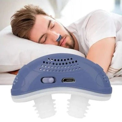 Nasal Breathing Device for Nighttime Comfort | USB Rechargeable Snore Relief Tool | Gentle Airflow Support Without Mask or Straps | Portable