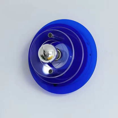Applique murale ancienne avec éclairage LED – Luminaire décoratif coloré