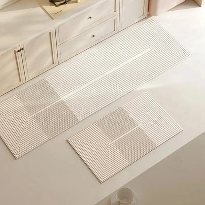 Tapis de cuisine antidérapant – Rembourré, absorbant et durable pour la cuisine et le piétinement quotidiens | Parfait pour les zones d'évier, les îlots et