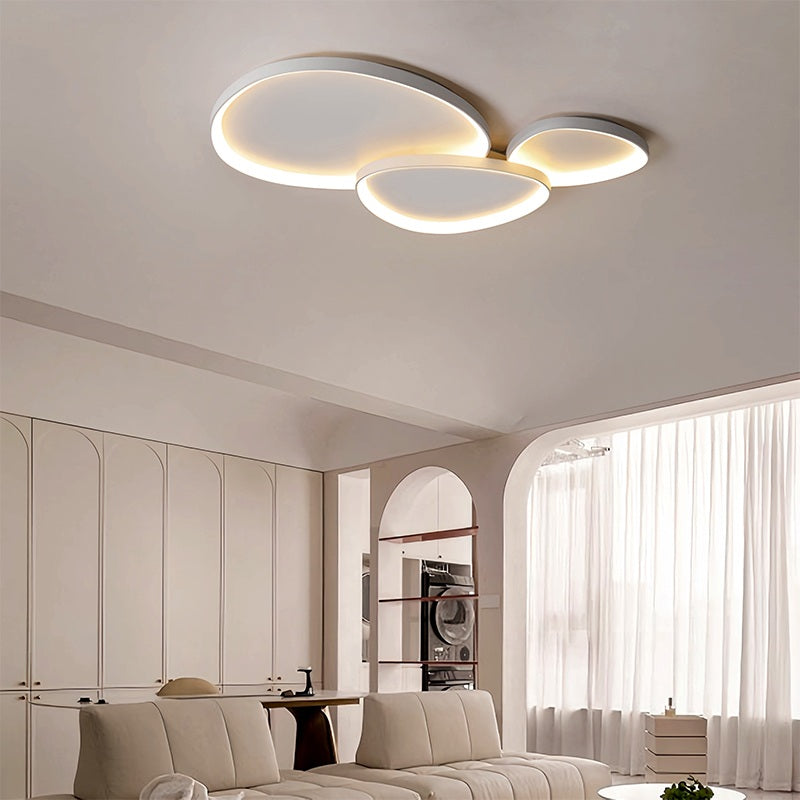 Plafonnier LED encastré avec variateur à distance et contrôle de la température de couleur pour chambre, couloir, salon – Écoénergétique