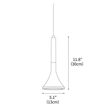 Suspension en pierre naturelle | Luminaire compact de 13 cm pour comptoirs, tables de chevet et coins repas | Cordon réglable | Éclat ambiant chaleureux