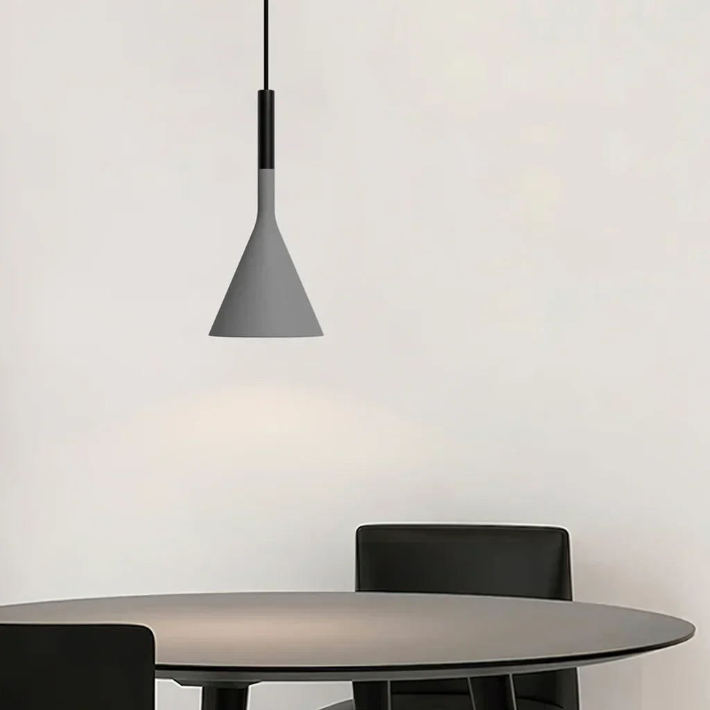 Industrial Concrete Hanging Light 10 in Gray E27 Socket Adjustable Height Ceiling Fixture for Kitchen Island Dining Table Counter Cafe Moder