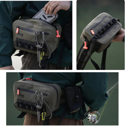 Adjustable Waist Pouch and Waterproof Fanny Pack for Water Activities