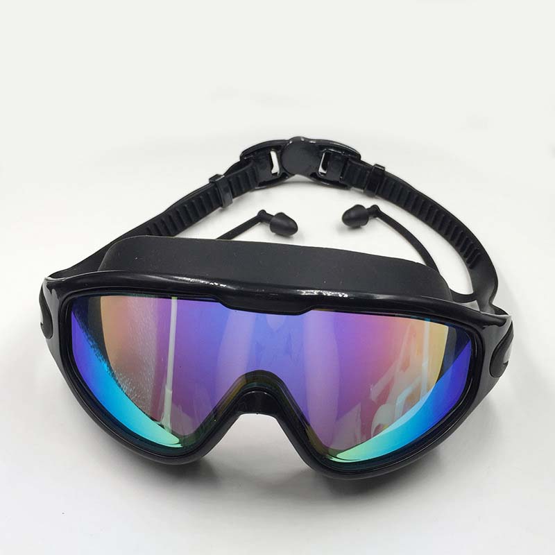 Professional Swimming Goggles with 180° Panoramic View & Anti-Fog Lens Coating for Adults