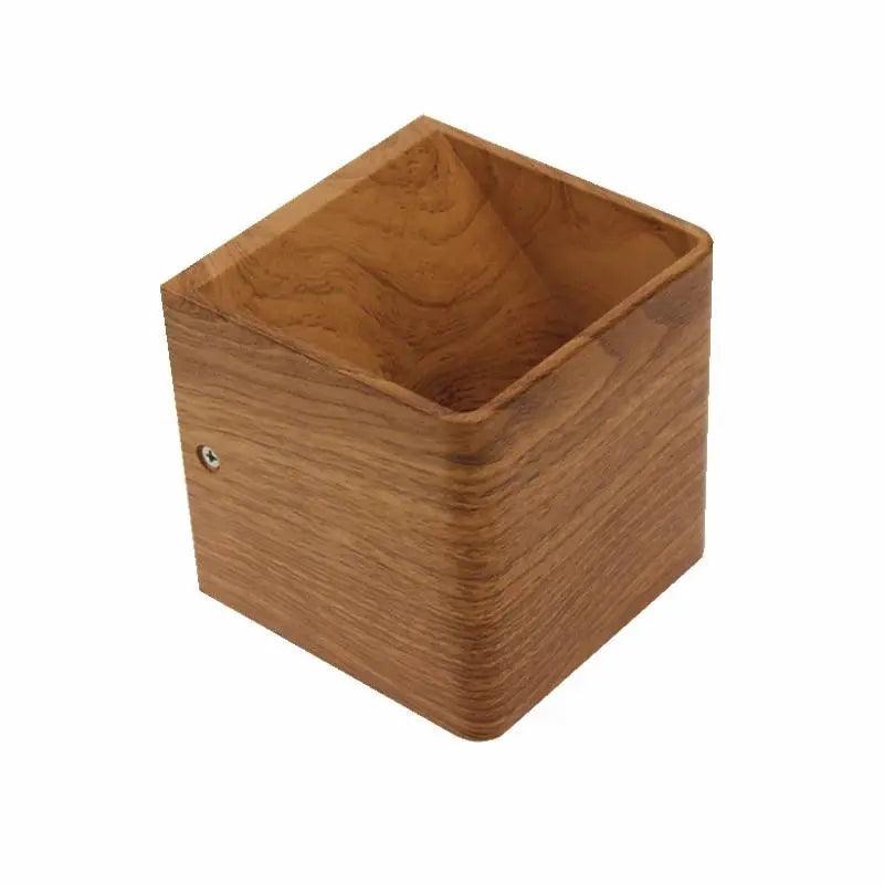 Hardwired Bedroom Sconce with Wood-Look Finish – Modern Scandinavian Ambient Lighting Fixture for Master Suite, Guest Room & Hallway