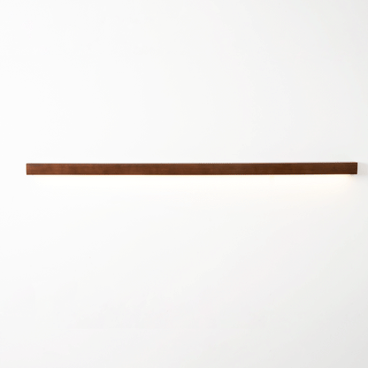 Wood Vanity Sconce 12W LED Integrated Fixture for Bathroom Mirror Hallway Entryway Indoor Low-Profile Contemporary Lighting Matte Acrylic Di