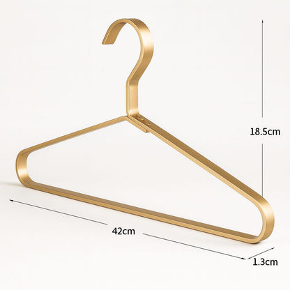 Astra Clothes Hanger Set - Lightweight Aluminum Alloy, Space-Saving Design