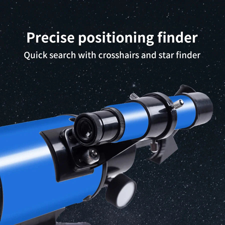 Astronomical Telescope | 150X HD Magnification with Night Vision | Portable Star and Moon Viewing Scope