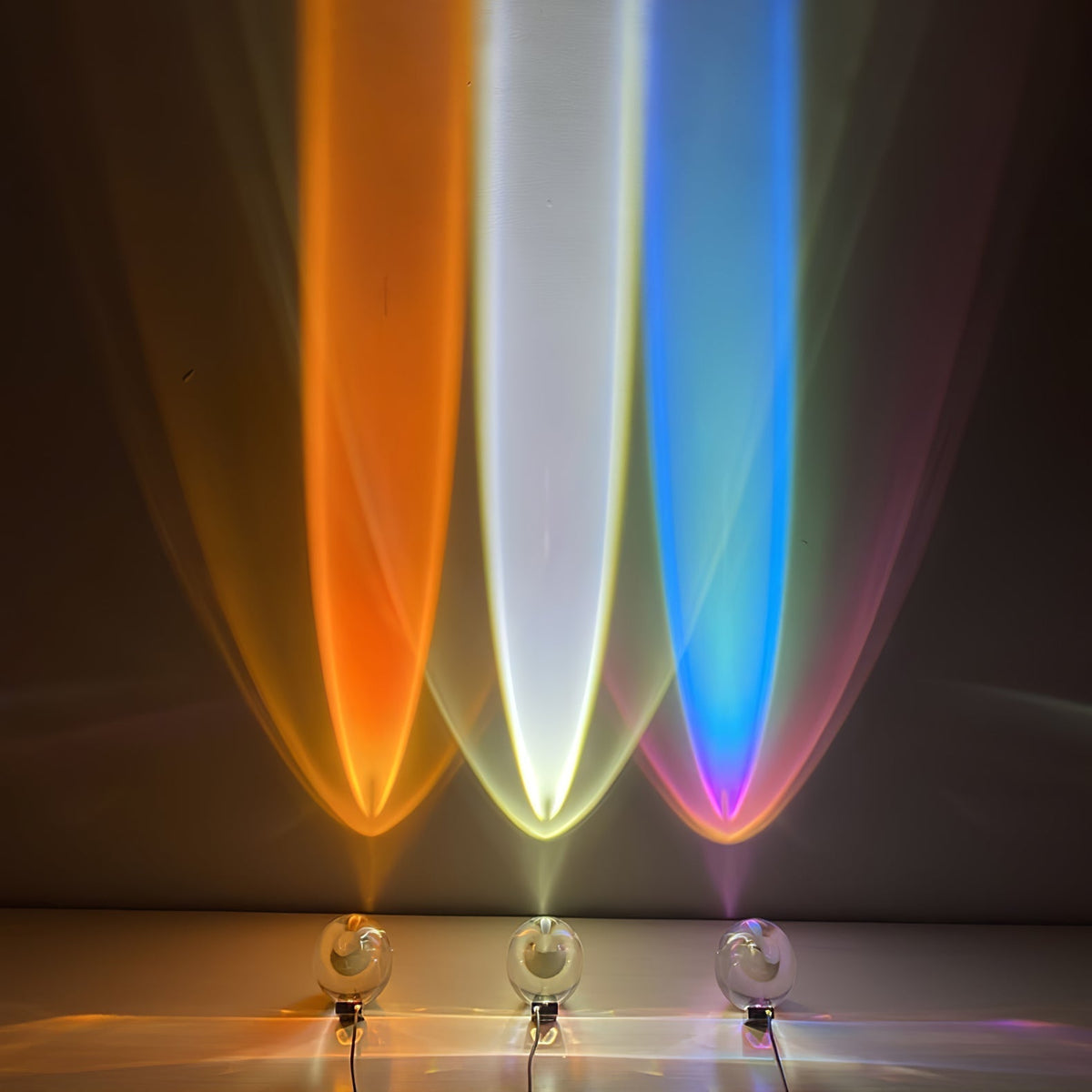 Eye-Projection Crystal Table Lamp with 3 LED Light Modes – Modern Accent Light for Bedroom & Living Room
