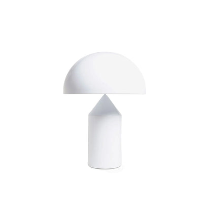 Metal Architectural Accent Lamp 14 in Sculptural Shape Soft Glow Nightstand Light Bedroom Side Table Decor Modern Minimal Home Office