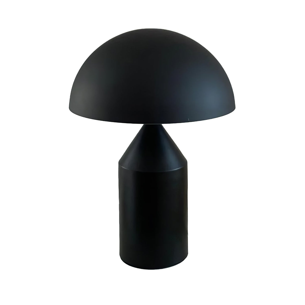 Metal Architectural Accent Lamp 14 in Sculptural Shape Soft Glow Nightstand Light Bedroom Side Table Decor Modern Minimal Home Office