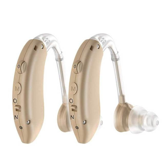 Rechargeable Hearing Amplifiers with Noise Reduction for Mild to Moderate Hearing Loss – Discreet Design, 48-Hour Battery