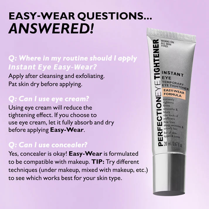Under Eye Cream for Dark Circles and Wrinkles Instant Lift Brightening Treatment Anti-Aging Makeup Primer for Women Men Face Eyes