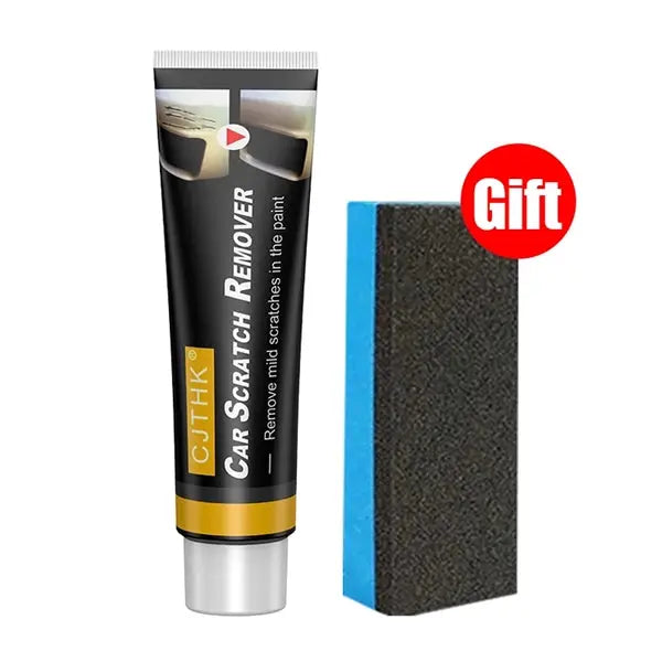 Car Scratch Remover Wax — Restores Paint Shine on Vehicles, Light to Medium Surface Damage Repair for Metal Plastic Fiberglass