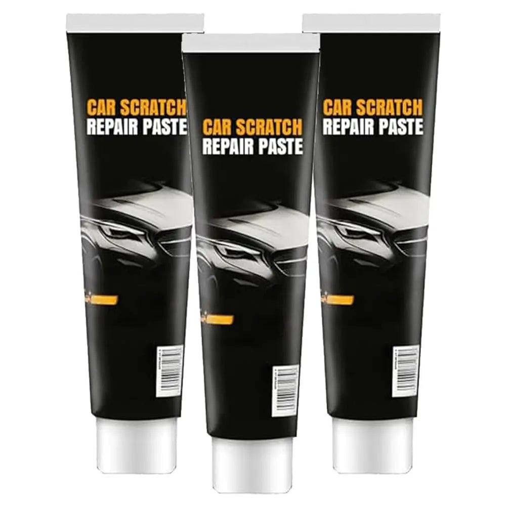 Car Scratch Remover Wax — Restores Paint Shine on Vehicles, Light to Medium Surface Damage Repair for Metal Plastic Fiberglass