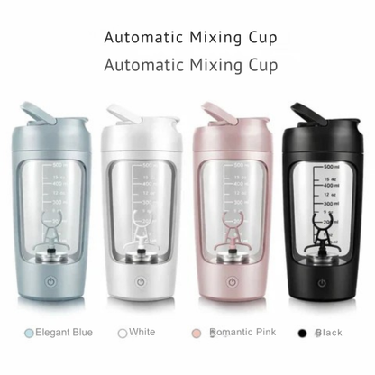 Electric Protein Mixer Bottle | Self-Stirring Shaker Cup | USB Blender Cup