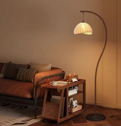 LUNACURVE – Crescent Floor Lamp for Elegant Interior Ambience