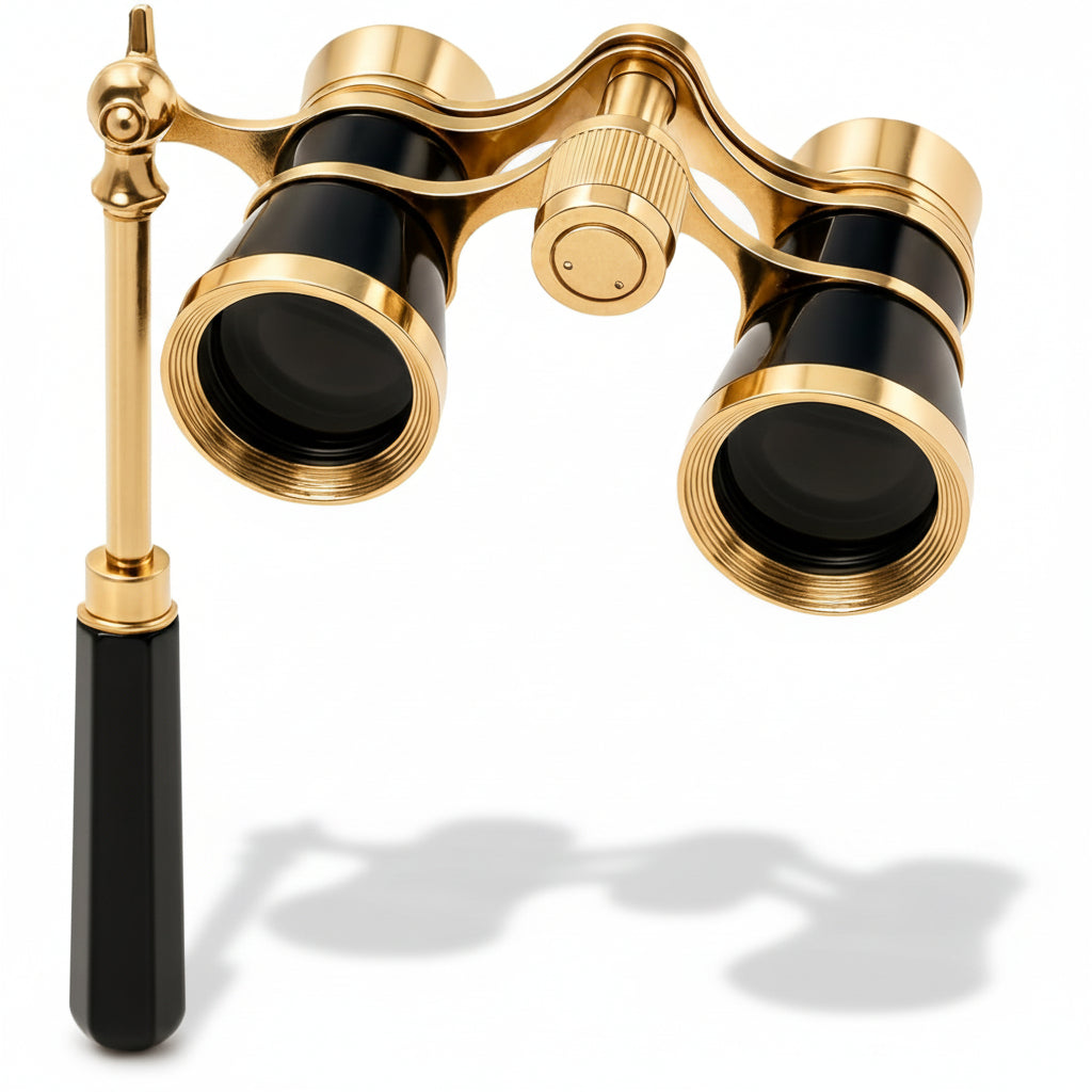 Jumelles d'opéra élégantes | Jumelles de théâtre avec grossissement 3x | Design compact pour une vision claire
