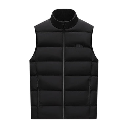 Heated Vest with 15 Heating Zones & 6 Temperature Settings for Men & Women – Rechargeable Battery-Powered Warming Jacket for Outdoor Work