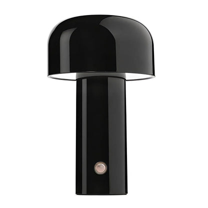 Lampe de bureau portable LED champignon | Éclairage doux sans fil