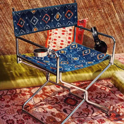 BOHOFOLD – Bohemian Woven Chair for Easy Outdoor Seating