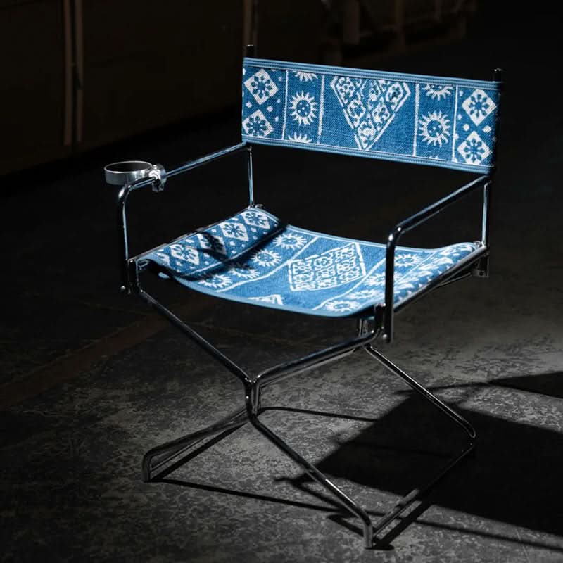 BOHOFOLD – Bohemian Woven Chair for Easy Outdoor Seating