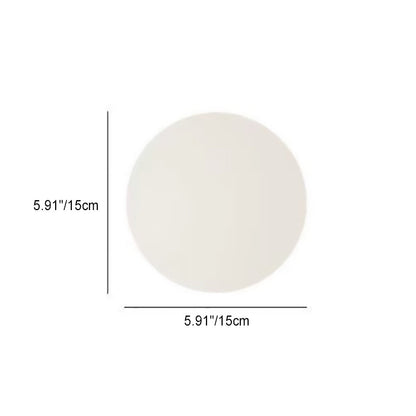 Spherical Glass Wall Light Fixture White Hardwired Single Bulb Sconce for Bedroom Hallway Entryway Ambient Lighting